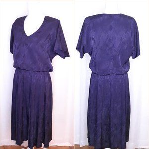Vintage 1980's Diane Von Furstenberg Silk Dress
